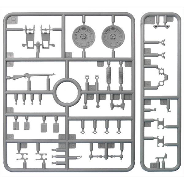 MiniArt Leichter Pz.Kpfw. MkI 202(e) Mürettebat ile birlikte