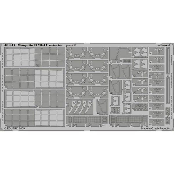 Eduard 48617 1/48 Ölçek, Mosquıto B Mk.IV Dış Detay Seti - Std.P