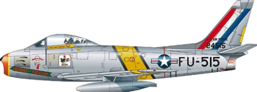 F-86F SKYBLAZER AEROB. TEAM