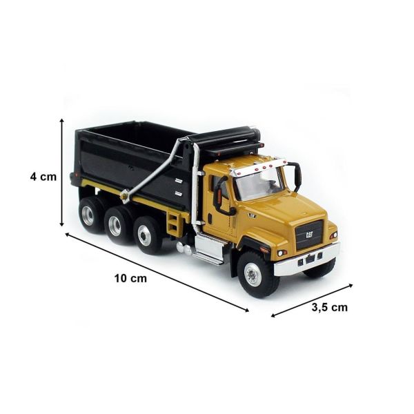 Diecast Masters 85514 1/87 Ölçek, Cat CT681 Damperli Kamyon, Sergilemeye Hazır Metal İş Makinası Modeli