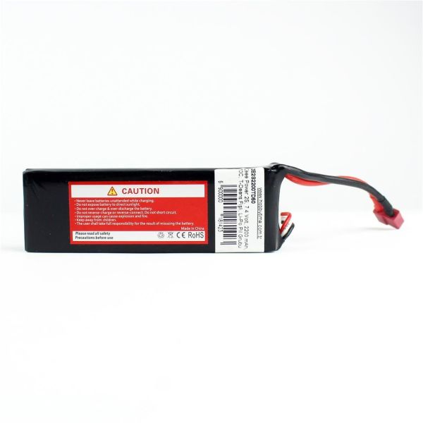 Zeee Power 2S, 7.4 Volt, 2200 mAh, 50C, T-Deans Fişli, Li-Po Pil Grubu