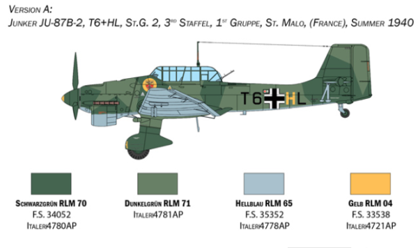 JUNKERS JU-87 B STUKA