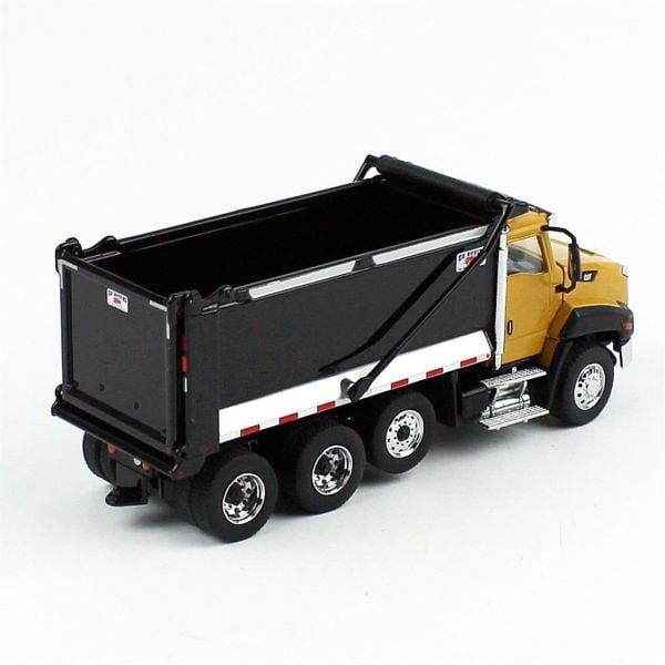 Diecast Masters 85668 1/50 Ölçek, Cat CT660 SBFA Damperli Kamyon, Sergilemeye Hazır Metal İş Makinası Modeli