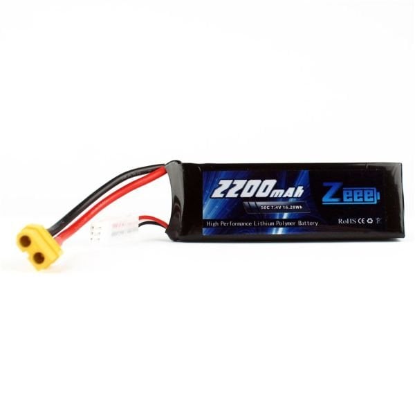 Zeee Power 2S, 7.4 Volt, 2200 mAh, 50C, XT60 Fişli, Li-Po Pil Grubu