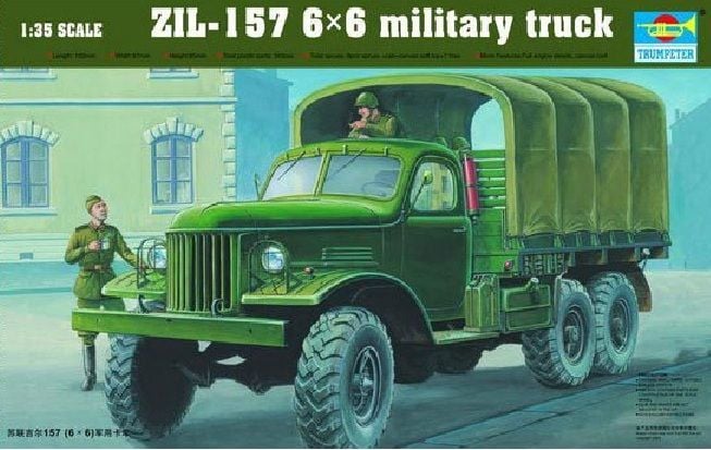 1/35 Soviet ZIL-157 6x6 Military Truck