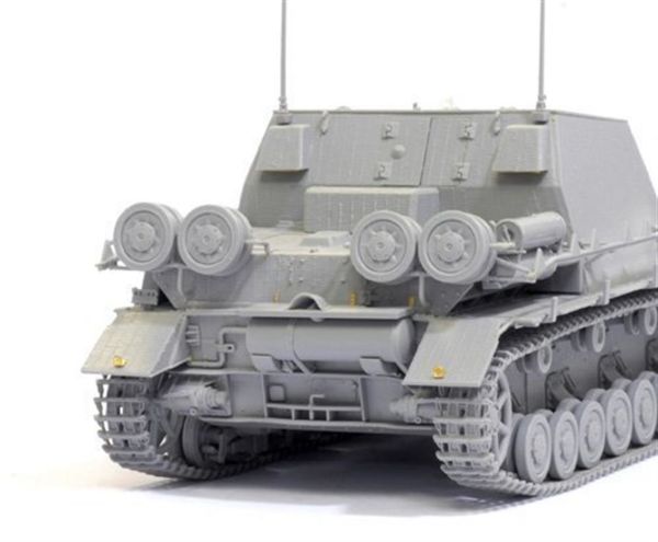 Dragon 6596 1/35 Ölçek, Sd.Kfz.166 Stu.Pz.IV (Brummbar) Obüs Topu Plastik Model Kiti