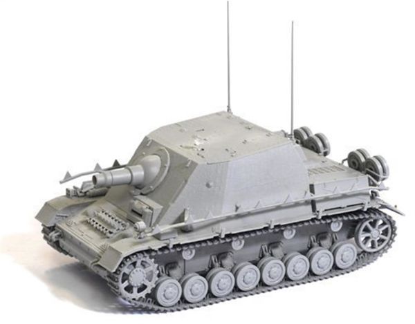 Dragon 6596 1/35 Ölçek, Sd.Kfz.166 Stu.Pz.IV (Brummbar) Obüs Topu Plastik Model Kiti