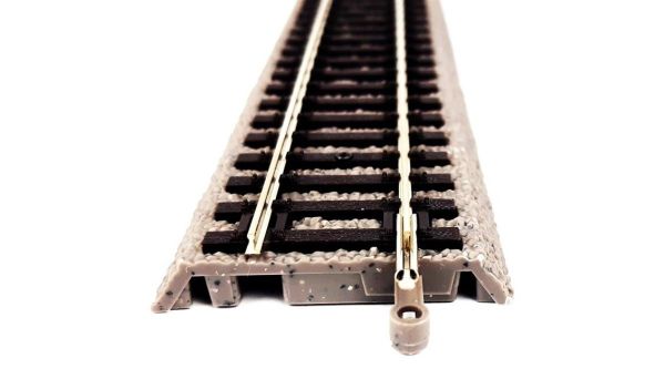 Piko 55401 1/87 Ölçek, Ray Yataklı, G231, 231 mm. Düz Model Tren Rayı