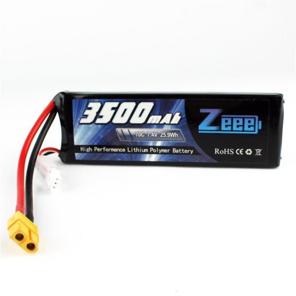 Zeee Power 2S, 7.4 Volt, 3500 mAh, 70C, XT60 Fişli, Li-Po Pil Grubu