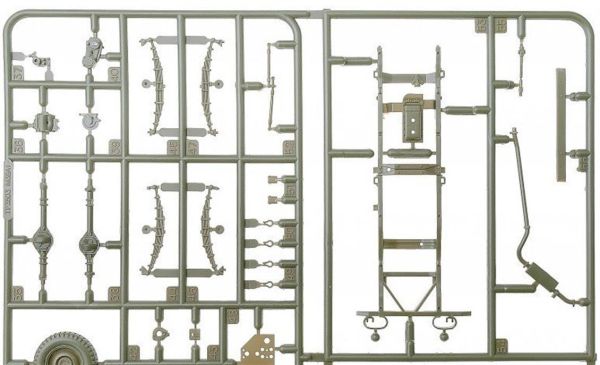 AFV Club AF35S19 1/35 Ölçek, M38AIC 1/4T 106mm Rec.Rifle Tepmesiz Toplu Askeri Arazi Aracı, Plastik Model kiti