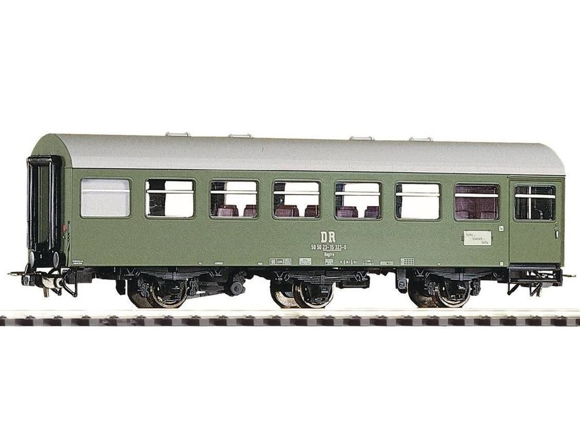 Piko 53024 1/87 Ölçek, DR IV, Reko 3 Akslı 2.Sınıf, Model Tren Yolcu Vagonu