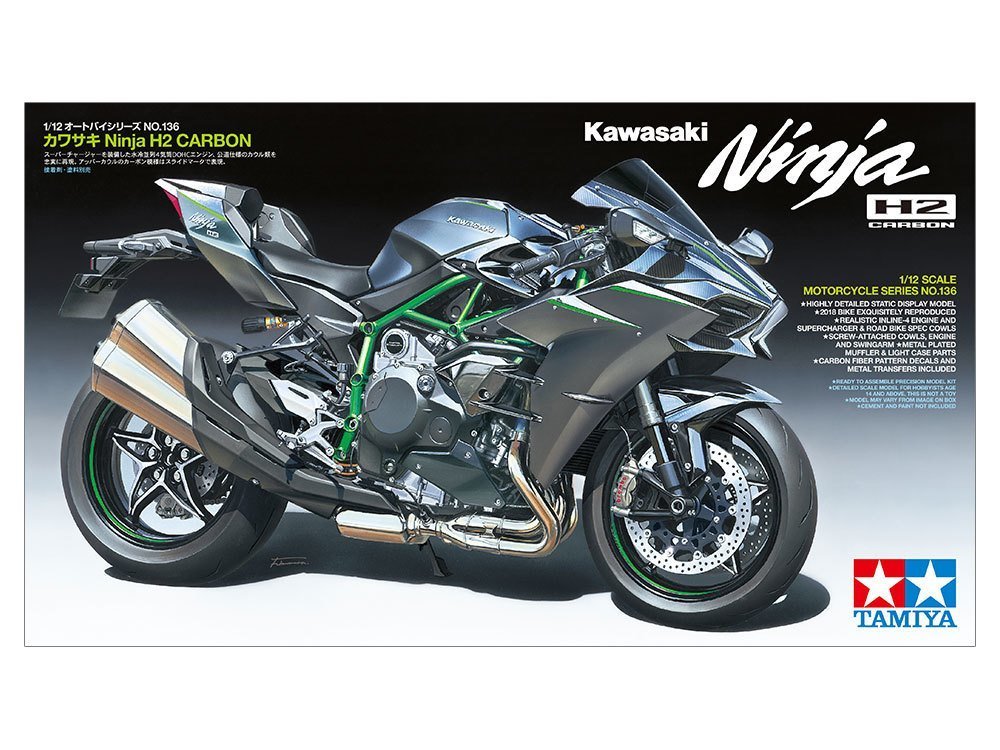 1/12 Kawasaki Ninja H2 Carbon