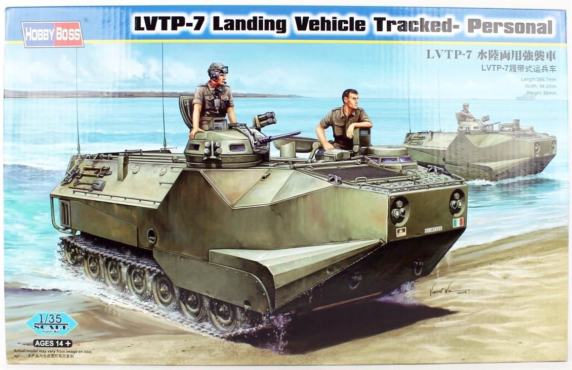 HobbyBoss 82409 1/35 Ölçek, LVTP-7 Amfibi Hücum Aracı Mak