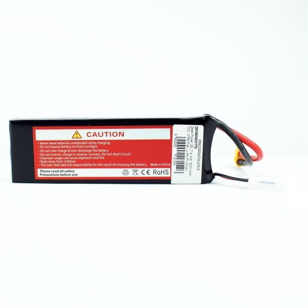 Zeee Power 2S, 7.4 Volt, 5000 mAh, 70C, XT60 Fişli, Li-Po Pil Grubu