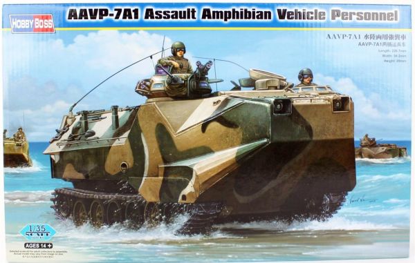 HobbyBoss 82410 1/35 Ölçek, AAVP-7A1 Amfibi Hücum Aracı Maketi