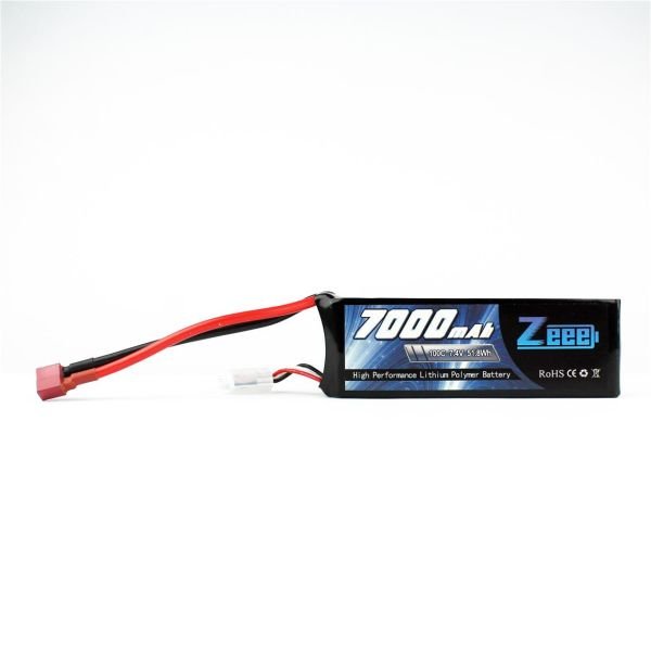 Zeee Power 2S, 7.4 Volt, 7000 mAh, 100C, T-Deans Fişli, Li-Po Pil Grubu