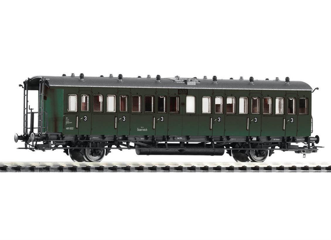 Piko 53164 1/87 Ölçek, Comp Car 48 022 3Nd Cl. Öbb III