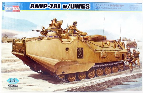 HobbyBoss 82412 1/35 Ölçek, AAVP-7A1 Amfibi Hücum Aracı Maketi