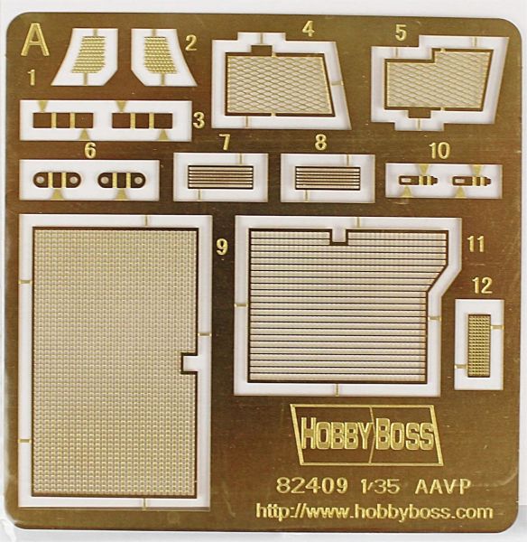 HobbyBoss 82412 1/35 Ölçek, AAVP-7A1 Amfibi Hücum Aracı Maketi