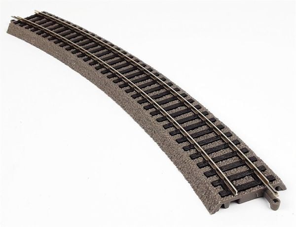 Piko 55413 1/87 Ölçek, Ray Yataklı, R3, 30', r=484 mm. Dönüşlü Model Tren Rayı