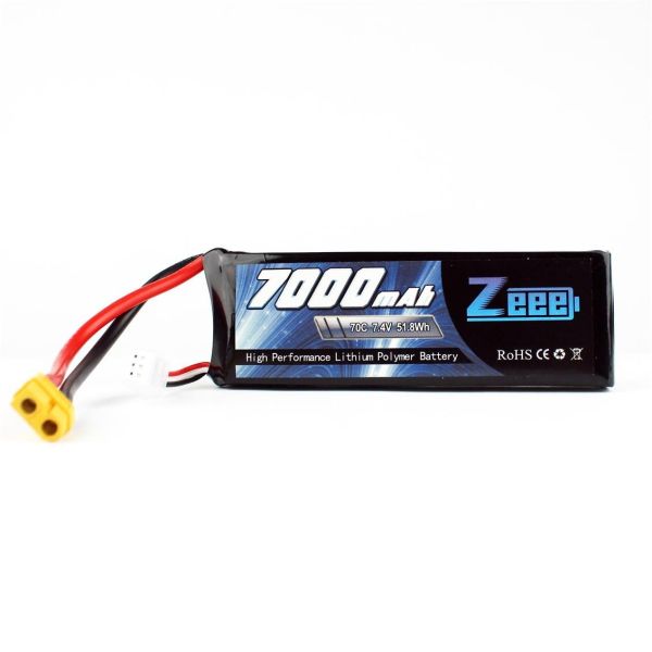 Zeee Power 2S, 7.4 Volt, 7000 mAh, 70C, XT60 Fişli, Li-Po Pil Grubu