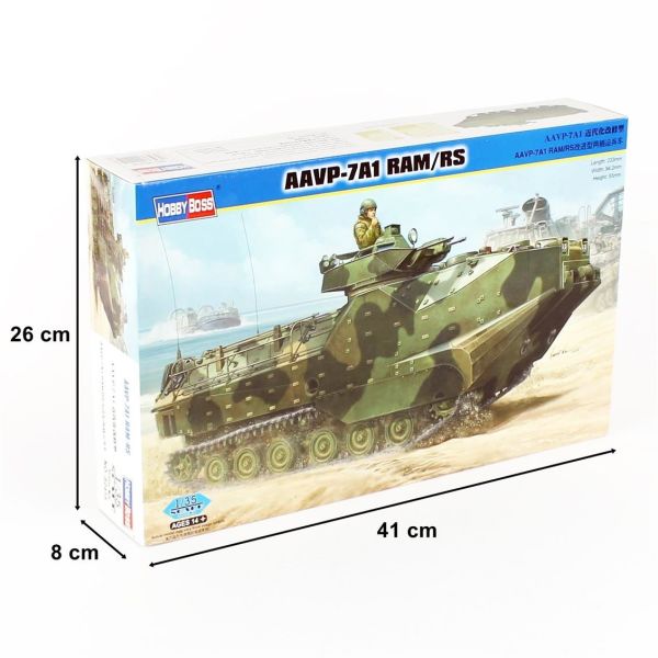 HobbyBoss 82415 1/35 Ölçek, AAVP-7A1 Amfibi Hücum Aracı Maketi