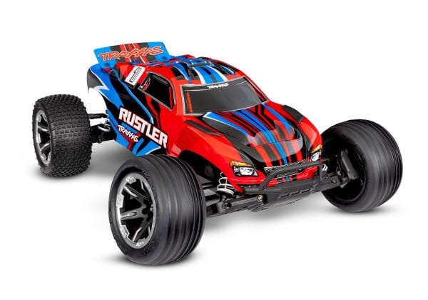 Traxxas Rustler HD 1/10 2WD + USB Şarj Aleti