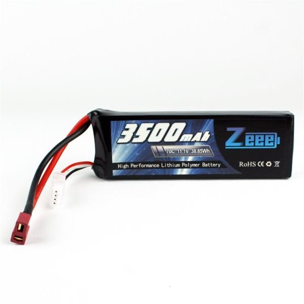 Zeee Power 3S, 11.1 Volt, 3500 mAh, 70C, T-Deans Fişli, Li-Po Pil Grubu