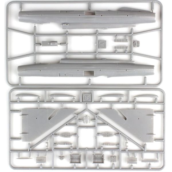 Modelsvit MSVIT72004 1/72 Ölçek, Analog A-144-2 MIG-21I-2 Sovyet Avcı Uçağı, Plastik Model kiti