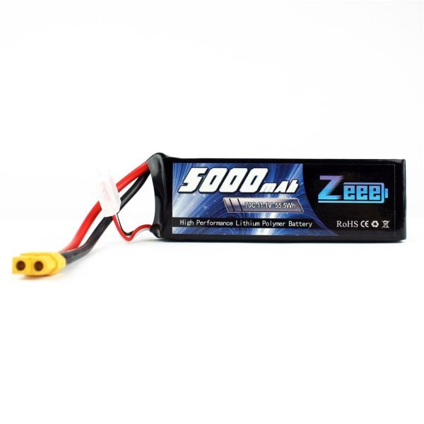 Zeee Power 3S, 11.1 Volt, 5000 mAh, 70C, XT60 Fişli, Li-Po Pil Grubu