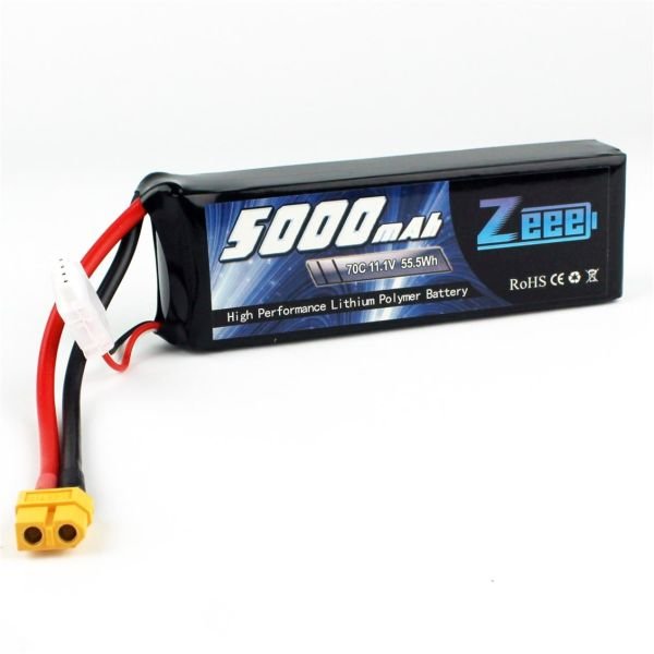 Zeee Power 3S, 11.1 Volt, 5000 mAh, 70C, XT60 Fişli, Li-Po Pil Grubu