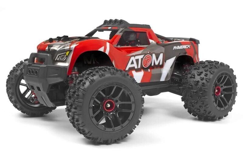 Maverick RC Atom 1/18 4WD Electric Truck - Red