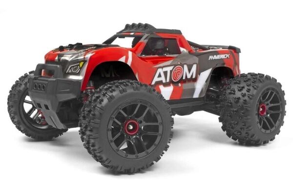 Maverick RC Atom 1/18 4WD Electric Truck - Red