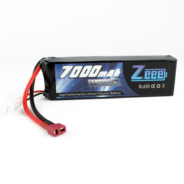 Zeee Power 3S, 11.1 Volt, 7000 mAh, 70C, T-Deans Fişli, Li-Po Pil Grubu