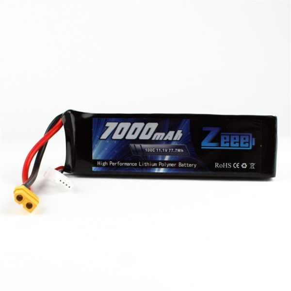 Zeee Power 3S, 11.1 Volt, 7000 mAh, 100C, XT60 Fişli, Li-Po Pil Grubu