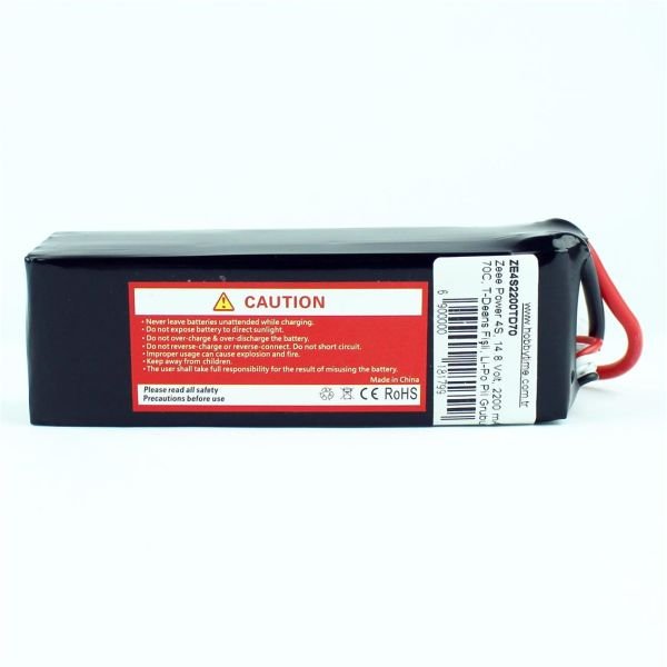 Zeee Power 4S, 14.8 Volt, 2200 mAh, 70C, T-Deans Fişli, Li-Po Pil Grubu