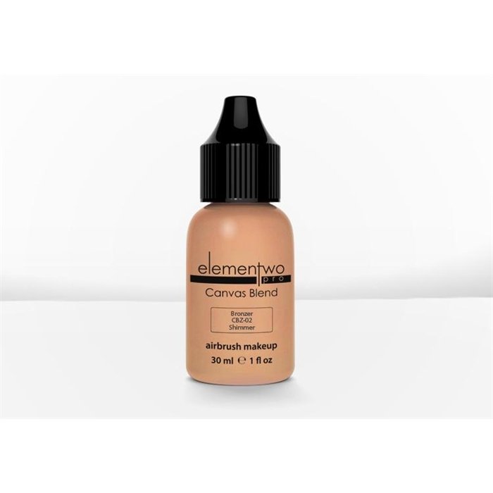 Elementwo Canvas Blend Airbrush Makeup CBZ-02 Parlak Bronzer 30ml.