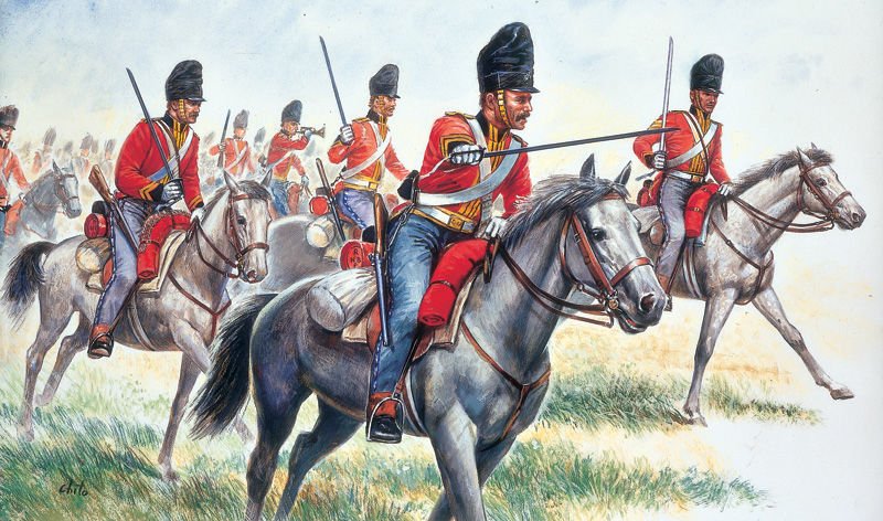 NAPOL WARS: BRITISH HEAVY CAVALRY