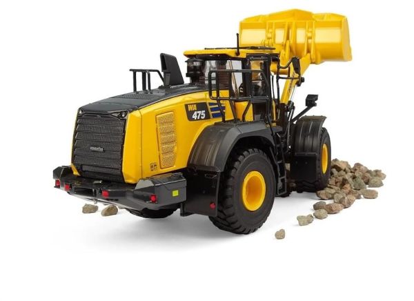 Universal Hobbies UH8146 1/50 Ölçek, Komatsu WA475-10 Tekerlekli Loder, Sergilemeye Hazır Metal İş Makinası Modeli