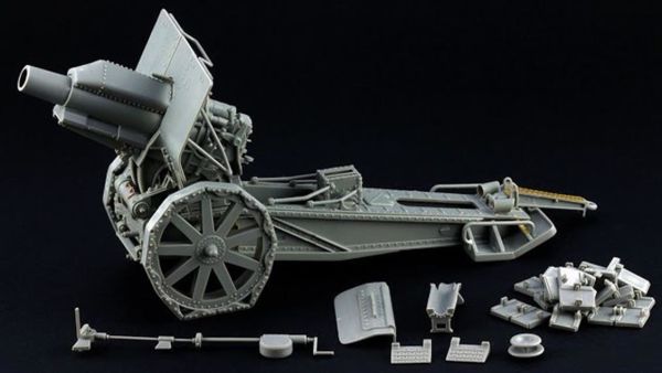 Takom 2032 1/35 Ölçek, Alman Ağır Obüsü Krupp 21 cm Mörser 10/16, Plastik Model kiti