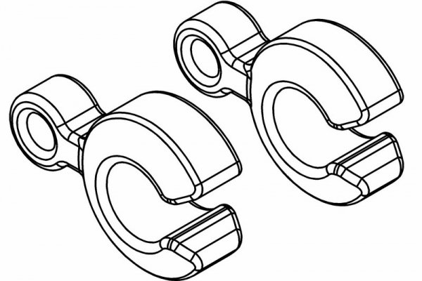 Wheelbase Ayar Y-Klipsleri 6.5-7 mm x4