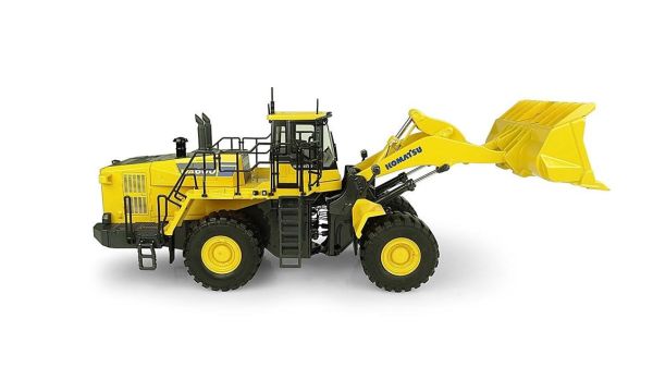 Universal Hobbies UH8127 1/50 Ölçek, Komatsu WA600-8 Tekerlekli Loder, Sergilemeye Hazır Metal İş Makinası Modeli