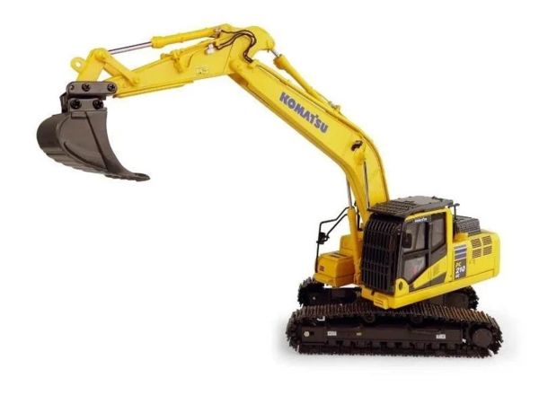 Universal Hobbies UH8122 1/50 Ölçek, Komatsu PC210 LC-11 Ekskavatör, Sergilemeye Hazır Metal İş Makinası Modeli