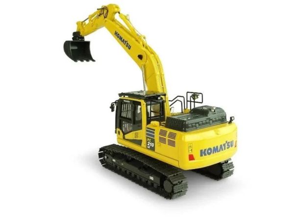 Universal Hobbies UH8122 1/50 Ölçek, Komatsu PC210 LC-11 Ekskavatör, Sergilemeye Hazır Metal İş Makinası Modeli