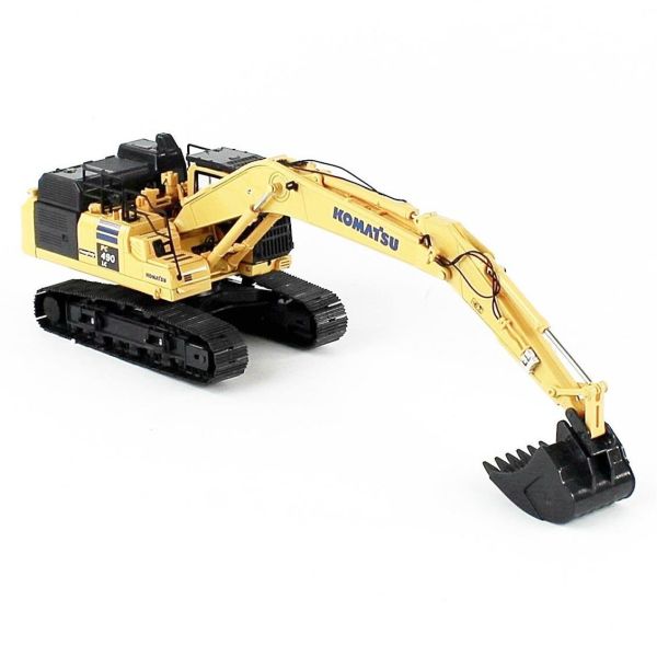 Universal Hobbies UH8120 1/50 Ölçek, Komatsu PC490 LC-11 Ekskavatör, Sergilemeye Hazır Metal İş Makinası Modeli