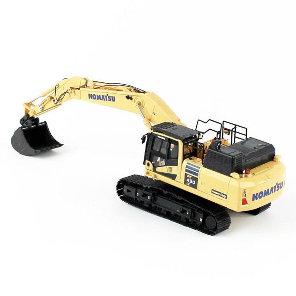 Universal Hobbies UH8120 1/50 Ölçek, Komatsu PC490 LC-11 Ekskavatör, Sergilemeye Hazır Metal İş Makinası Modeli