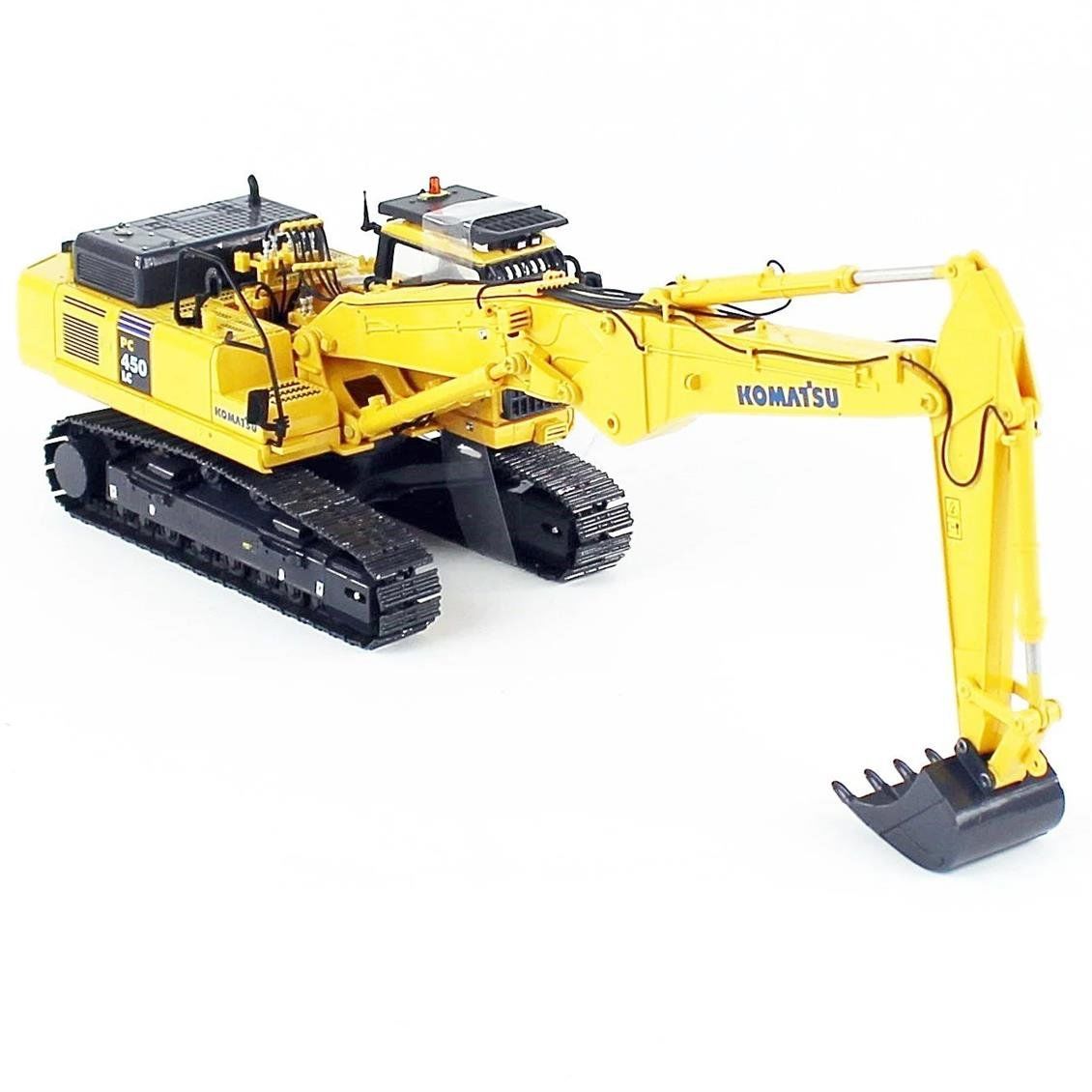 Universal Hobbies UH8004 1/50 Ölçek, Komatsu PC450 Kısa Bomlu Ekskavatör, Sergilemeye Hazır Metal İş Makinası Modeli