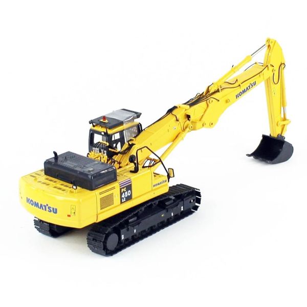 Universal Hobbies UH8004 1/50 Ölçek, Komatsu PC450 Kısa Bomlu Ekskavatör, Sergilemeye Hazır Metal İş Makinası Modeli