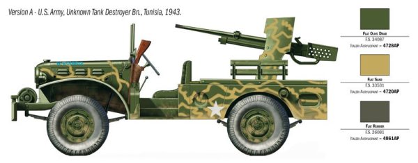 M6 GUN MOTOR CARRIAGE WC-55