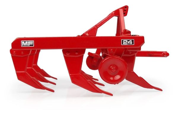 Universal Hobbies UH6452 1/32 Ölçek, Massey Ferguson 24 dişli Pulluk, Sergilemeye Hazır Metal İş Makinası Modeli